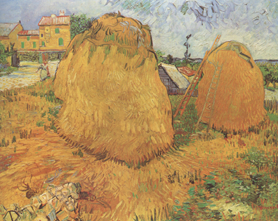 Haystacks in Provence (nn04)